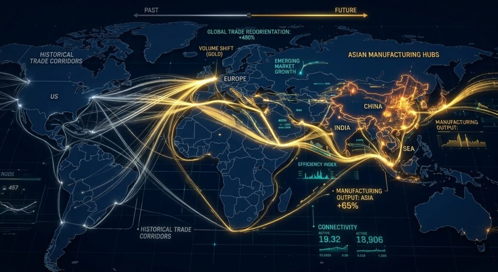 how global wealth has shifted over the last 50 years