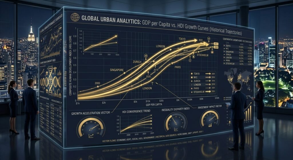 human development index vs pure gdp