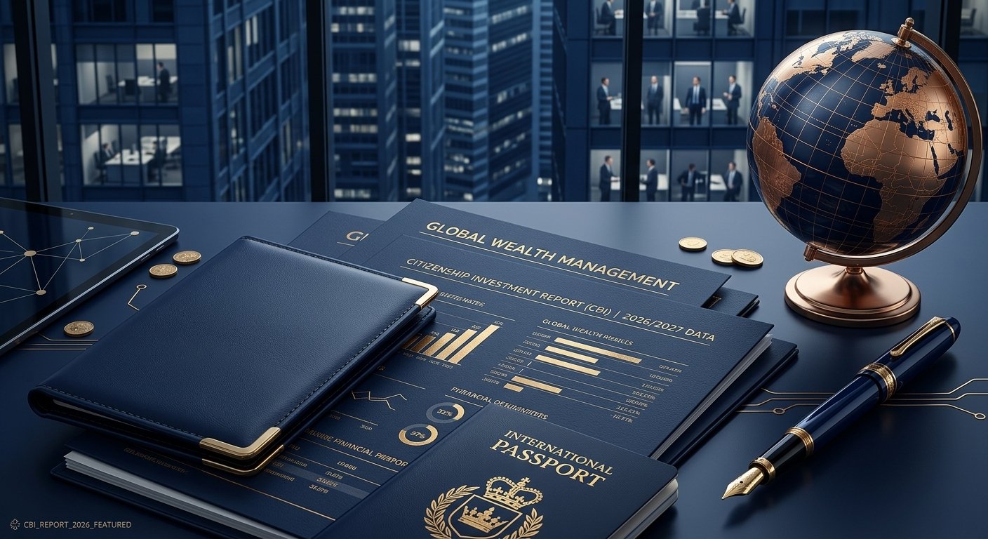 Citizenship by investment programs passport concept