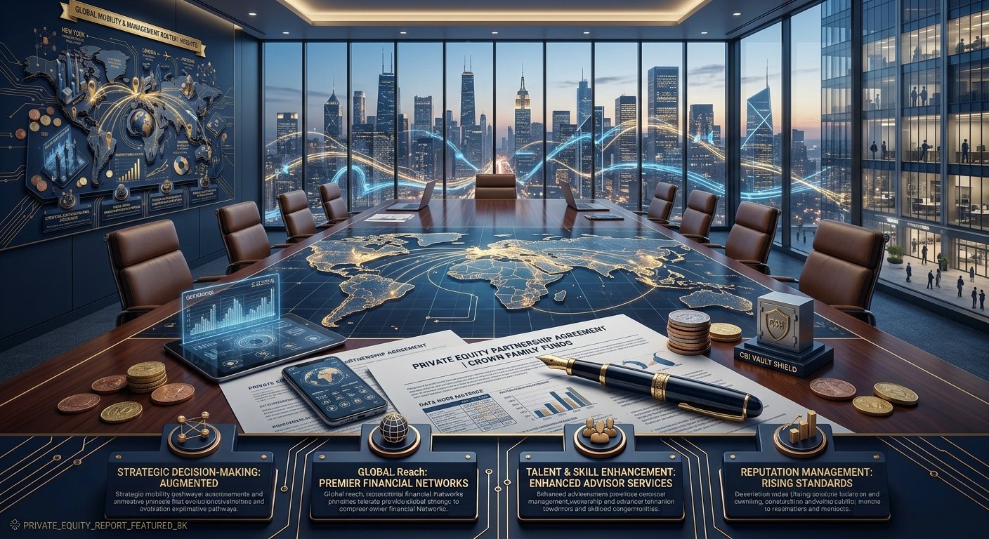 Family offices separating ownership from control concept