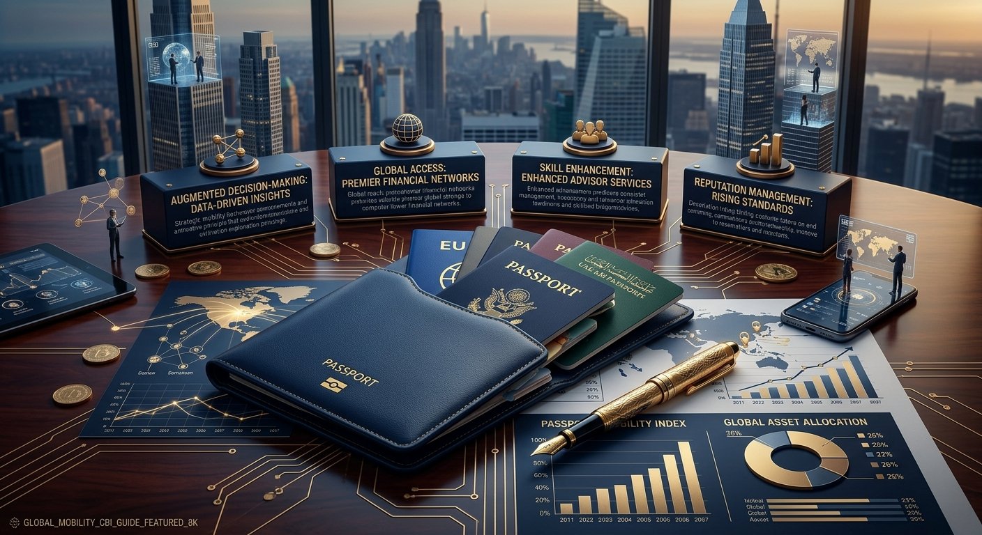 Citizenship by investment second passports concept